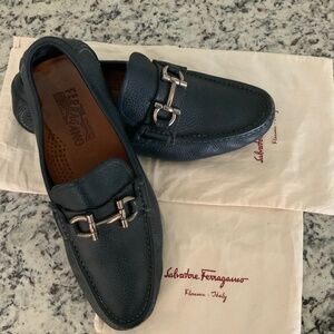 Salvatore Ferragamo Blue Drivers